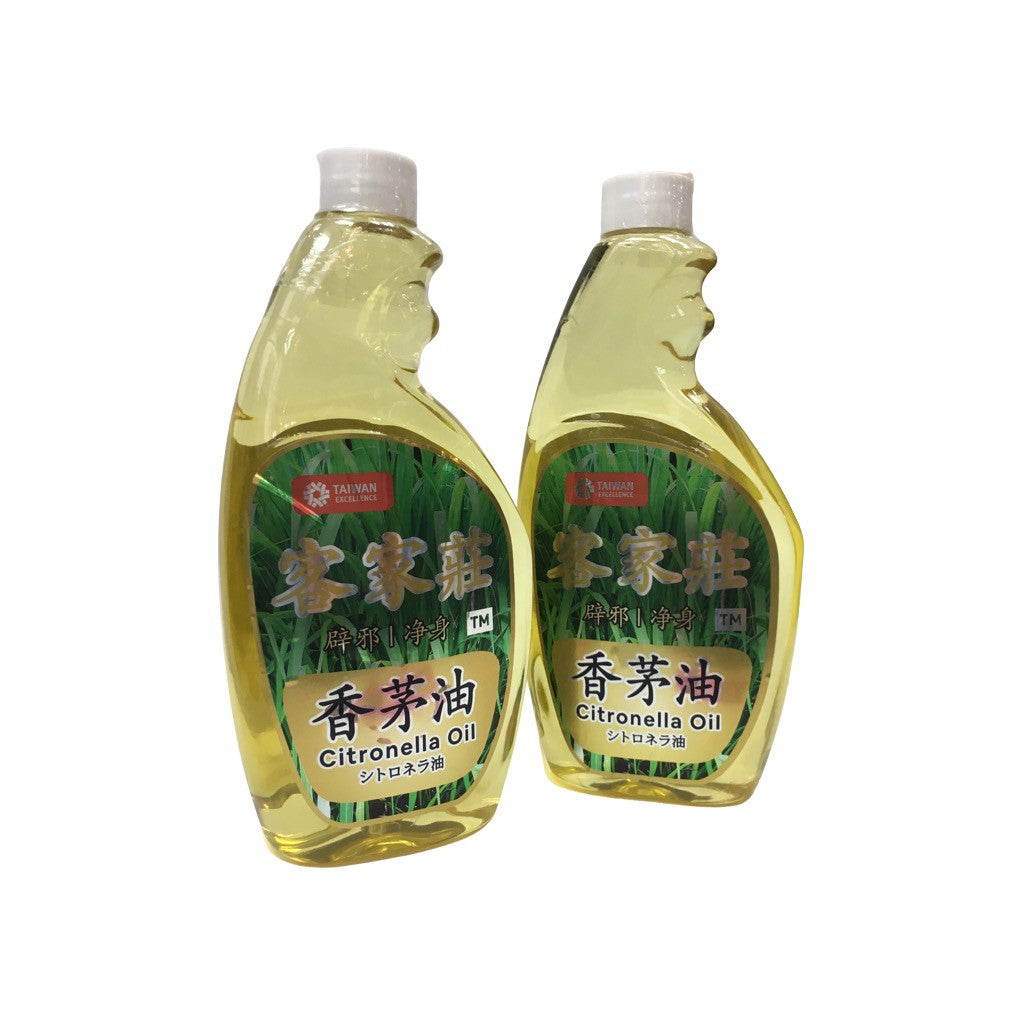 TAIWAN TOP GRADE CITRONELLA OIL500ml 台湾纯正客家庄AAA级香茅油驱虫防蚊辟邪
