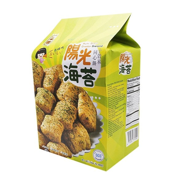 十穀米同心饼 (阳光海苔) Multi Grain Cracker (Seaweed)