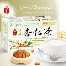 台湾蓮藕杏仁茶 10包入 Taiwan Lotus Root Almond Drink 10 Sachet