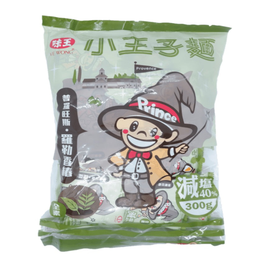 Taiwan Little Price Magee tibits《味王》小王子麵-普羅旺斯羅勒香椿(20入/袋)