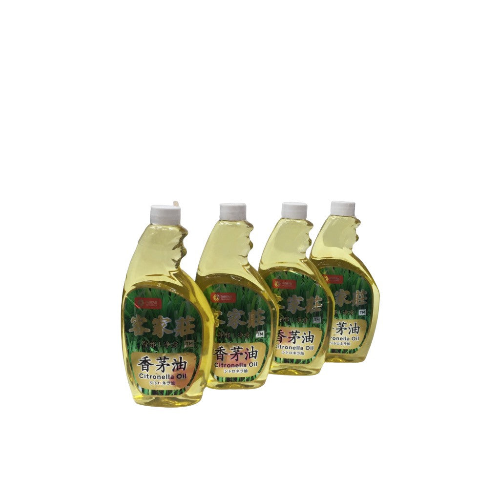 TAIWAN TOP GRADE CITRONELLA OIL500ml 台湾纯正客家庄AAA级香茅油驱虫防蚊辟邪