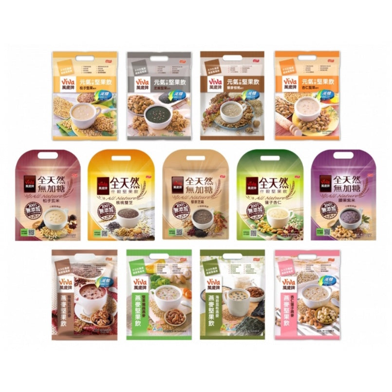 VIVA Vigor Oat and Nut Instant Drink - Nori Seaweed & Konbu Flavor 萬歲牌 燕麥堅果飲