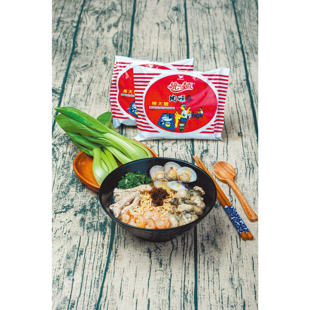 TAIWAN - UNI-PRESIDENT - Minced Pork Flavor Instant Noodles - 統一麵肉燥風味 85gx5包入