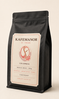 KAFEMANOR EI FOCUS Colombia whole bean coffee 250g concept pouch