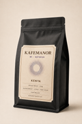 KAFEMANOR MI REFRESH Kenya whole bean coffee 250g concept pouch