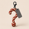 ROPE B-01 你再想一次｜紅白編織情緒繩結掛件