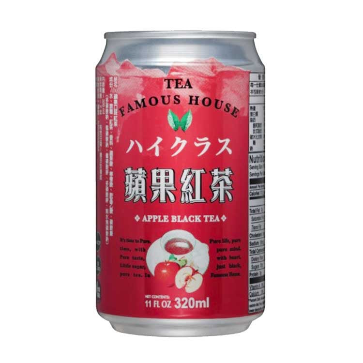 Taiwan Imported Apple Black Tea Rich Apple Aroma 台湾进口苹果风味红茶 330ml (12 or 24 cans)