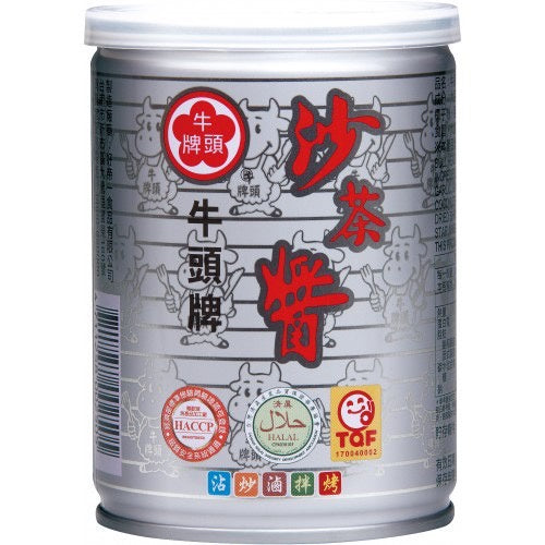 TAIWAN [BULLHEAD] BBQ SAUCE 250g/Tin 台湾【牛头牌】沙茶酱250G/罐