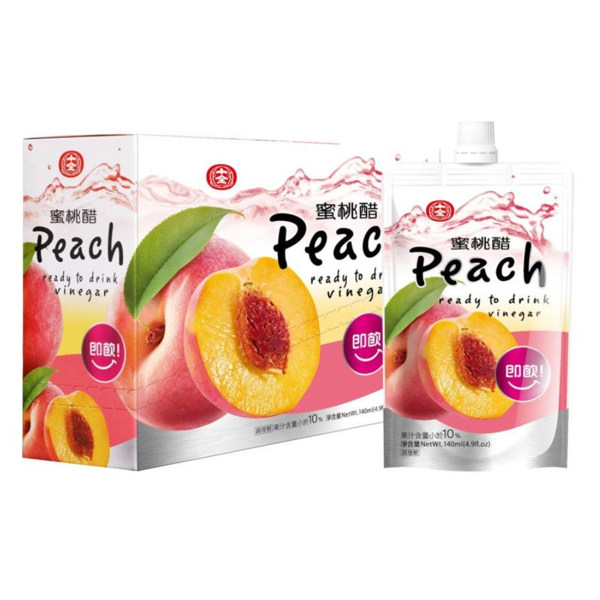Taiwan Fruit Vinegar PLUM/APPLE/GRAPE/PEACH/PINEAPPLE (6 Packets Drink)