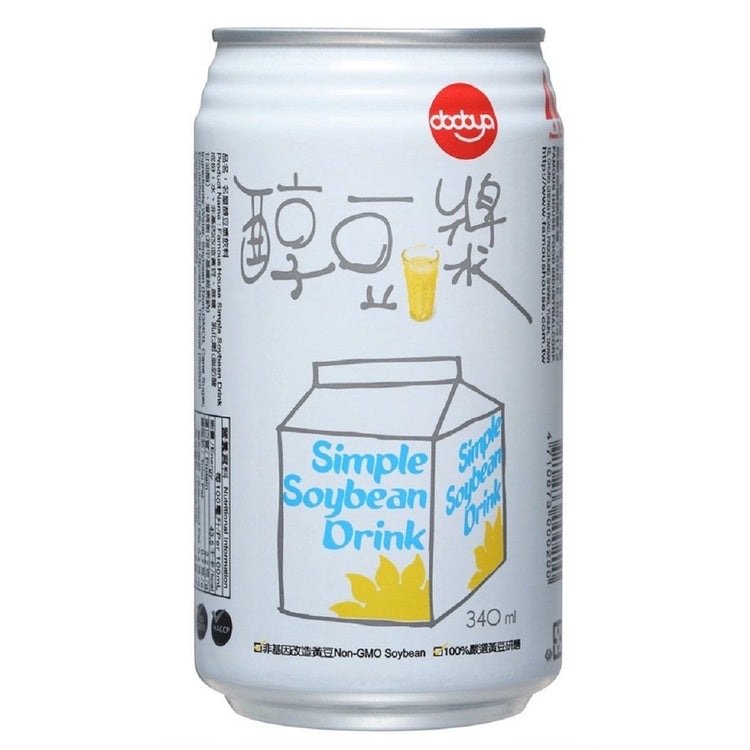 Taiwan Soybean Drink (24 cans) 台湾 纯豆浆 (6/12/24罐)