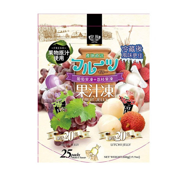 TAIWAN DIECT IMPORT Royal Family Jelly Konjac Chia Fruit/fruit/yorgurt jumbo pack