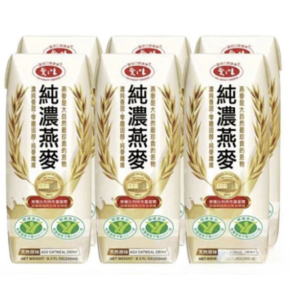 愛之味純濃燕麥【原味】TAIWAN AGI PURE OAT DRINK THICK STRONG TASTY
