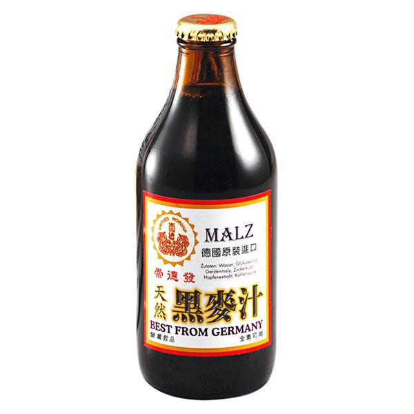 Malz Original root beer 6 glass bottle vegan 崇德发黑麦汁250ml 玻璃瓶 (孕婦 ,大人、小孩、素食者皆可飲用)