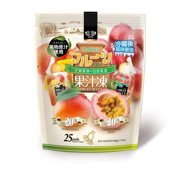 TAIWAN DIECT IMPORT Royal Family Jelly Konjac Chia Fruit/fruit/yorgurt jumbo pack