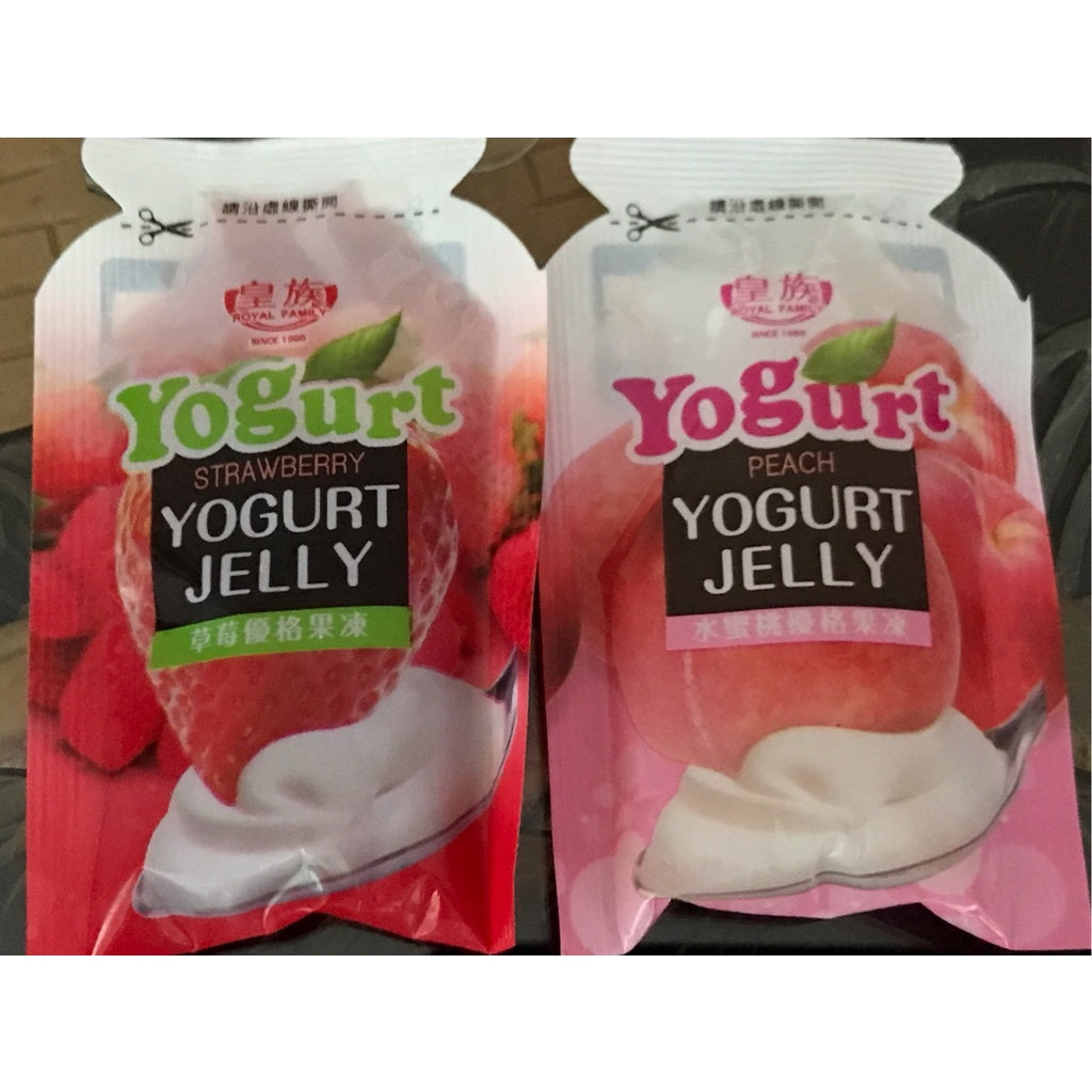 TAIWAN DIECT IMPORT Royal Family Jelly Konjac Chia Fruit/fruit/yorgurt jumbo pack