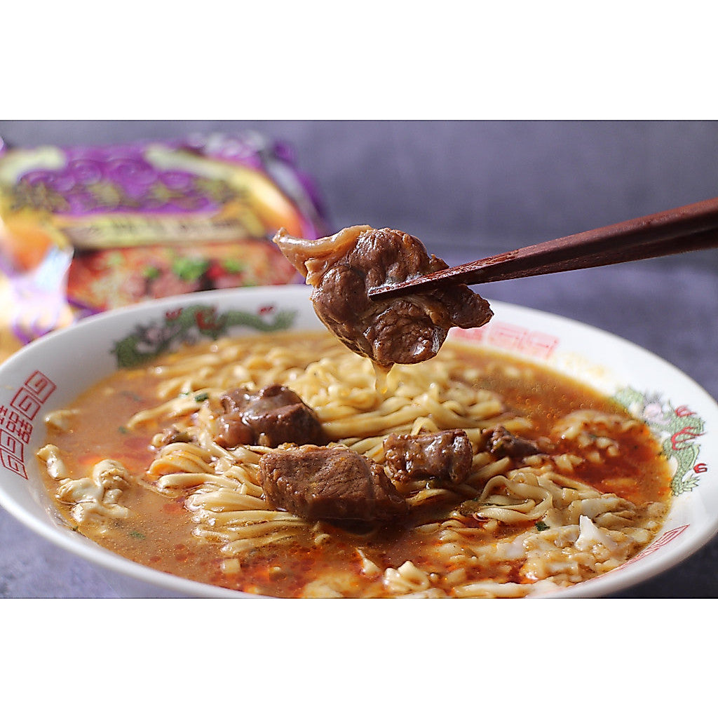 滿漢大餐 - 珍味牛肉麵173gx3包入 TAIWAN UNI-PRESIDENT - BEEF FLAVOR INSTANT NOODLES
