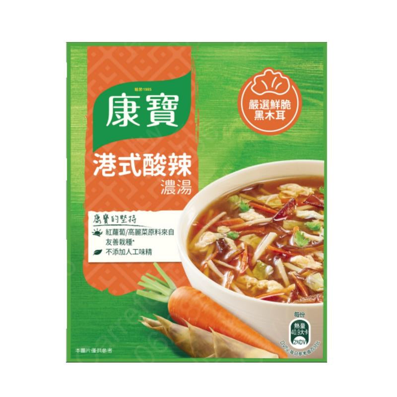 TAIWAN Knorr Hong Kong-style hot and sour soup 康寶 - 港式酸辣濃湯