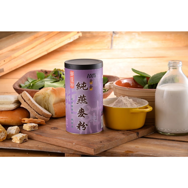 TAIWAN Pure & Premium Oat Powder (No Sugar)【御復珍】纯正100%純燕麥粉(無糖) 400g