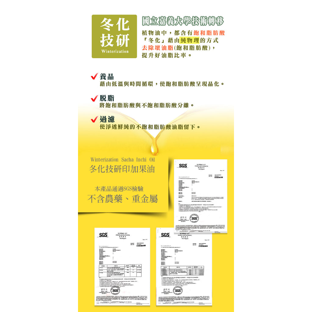 TAIWAN SACHA INCHI OIL CAPSULE 美益纖印加果膠囊(60粒)