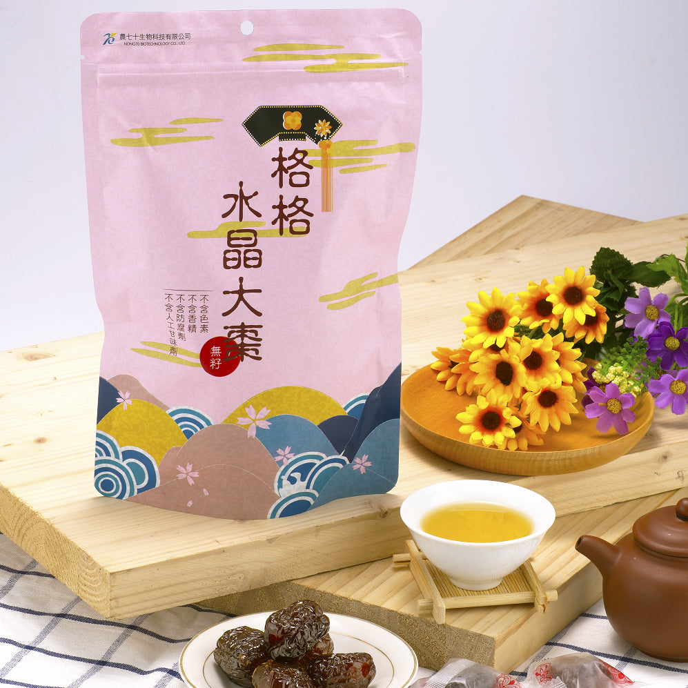 TAIWAN CRYSTAL RED DATES 格格水晶大棗 330g