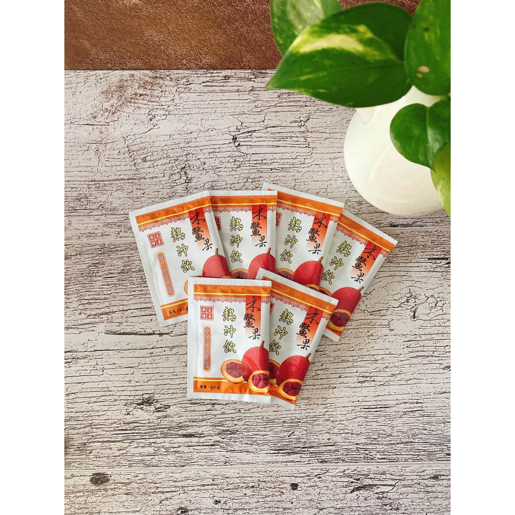 TAIWAN - KOU YANZI ENZYME - GAC FRUIT TEA BAG(8 packs) 口燕酵素 - 木鱉果熱沖飲(8入)