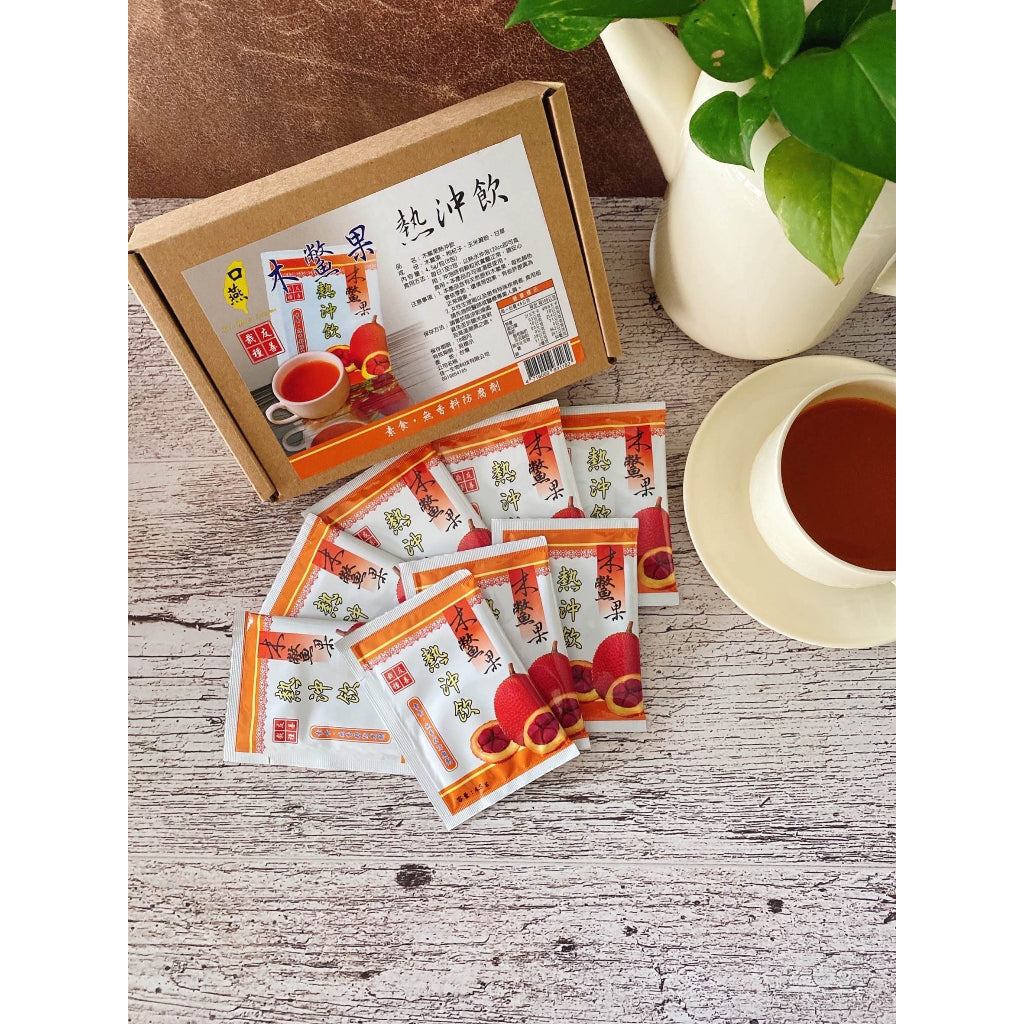 TAIWAN - KOU YANZI ENZYME - GAC FRUIT TEA BAG(8 packs) 口燕酵素 - 木鱉果熱沖飲(8入)