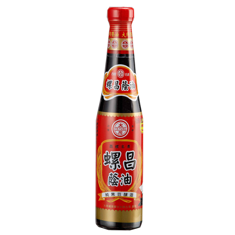 TAIWAN - TA TUNG BLACK SOY BEAN SAUCE - 大同螺昌蔭油400ml