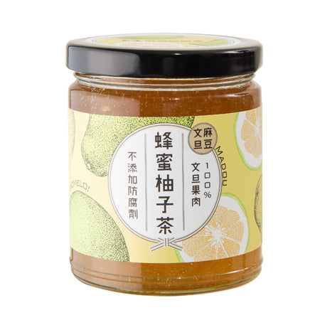 TAIWAN - MADOU - HONEY POMELO TEA - 麻豆區農會 - 蜂蜜柚子茶300g 〔100%文旦果肉，不添加防腐劑〕