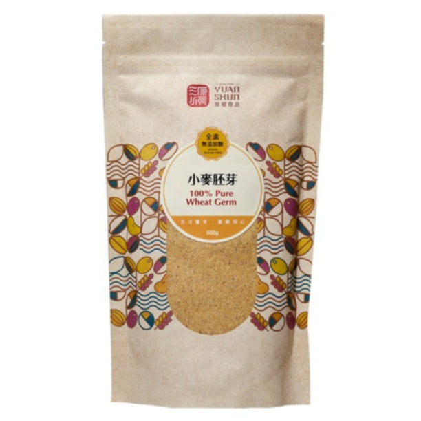 TAIWAN - 100% Pure Wheat Germ - 源順小麥胚芽 450g/pack