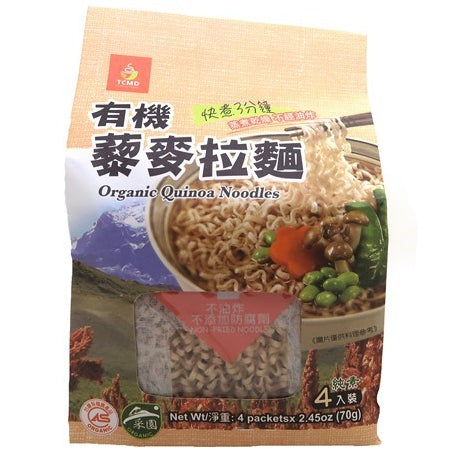 TAIWAN - Organic Quinoa Noodles - 有機藜麥拉麵 純素 4入/ 280g