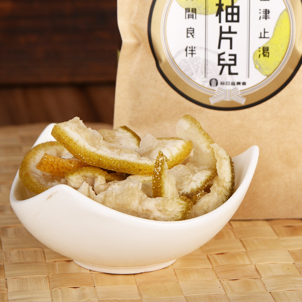 TAIWAN - MADOU - POMELO PEEL - 麻豆 - 梅柚片兒 50g