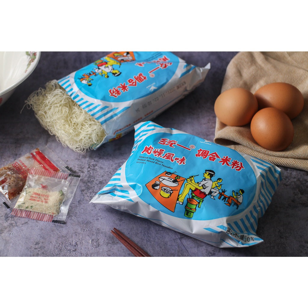 TAIWAN - Minced Pork Flavor Instant Mixed Rice Noodles - 統一肉燥風味調合米粉 60g/5包入