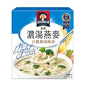 TAIWAN - QUAKER - Instant Oatmeal - Alfredo ​Cream Sauce Chicken Flavor - 桂格濃湯燕麥 - 白醬雞肉風味45gx5pack