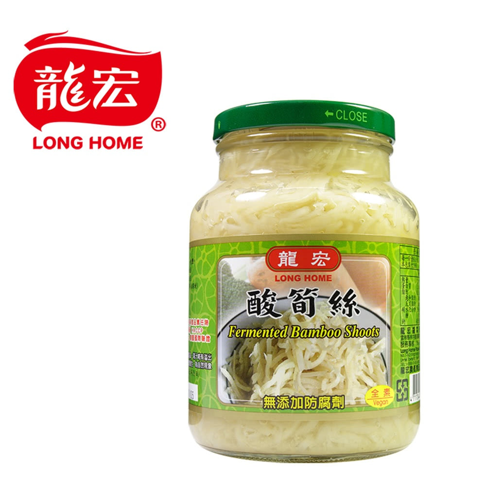 TAIWAN - Fermented Bamboo Shoots - 龍宏酸筍絲 560g