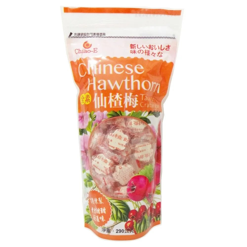 TAIWAN - Chiao-E - Chinese Hawthorn - 巧益仙楂梅(全素) 250g/bag