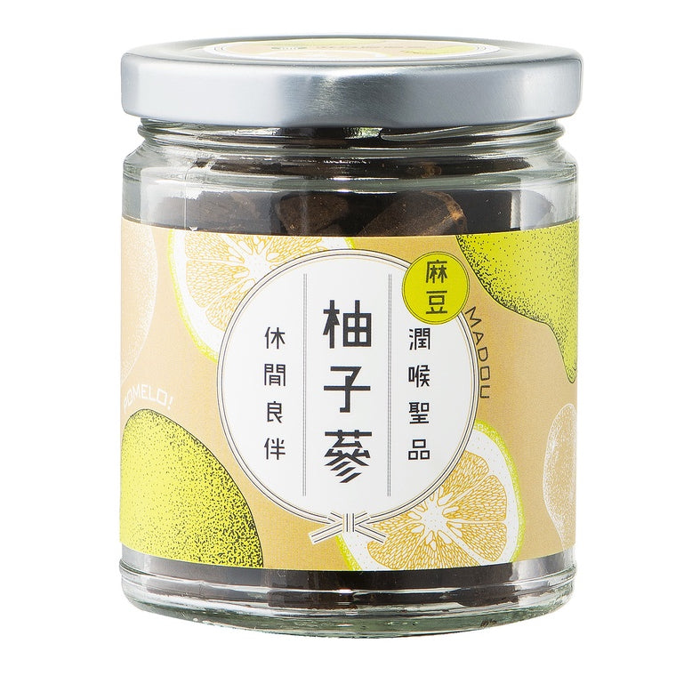 TAIWAN - MADOU - POMELO HERBAL CANDY - 麻豆柚子蔘110g〔潤喉聖品〕
