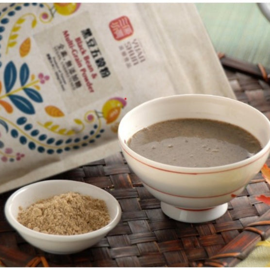TAWIAN - 100% PURE BLACK BEAN MULTIGRIAN POWDER - 源順黑豆五穀粉 無添加糖 500g/pack