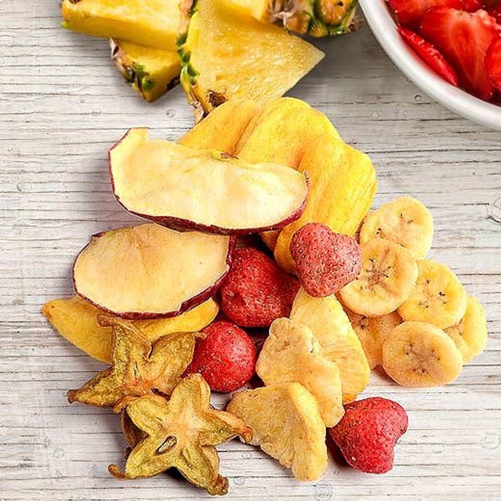 TAIWAN Iefun Chips - Mixed Vegetable 70g/ Mixed Fruit 70g/ Taro 70g/ Sweet Potato 70g/ Pleurotus eryngii 55g
