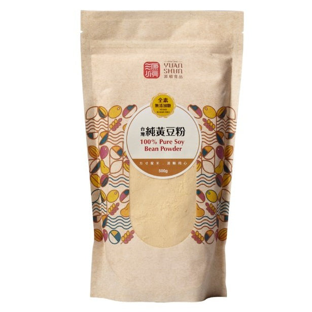 TAIWAN - 100% PURE SOYBEAN POWDER - 台湾源順纯正黄豆粉 500g/pack