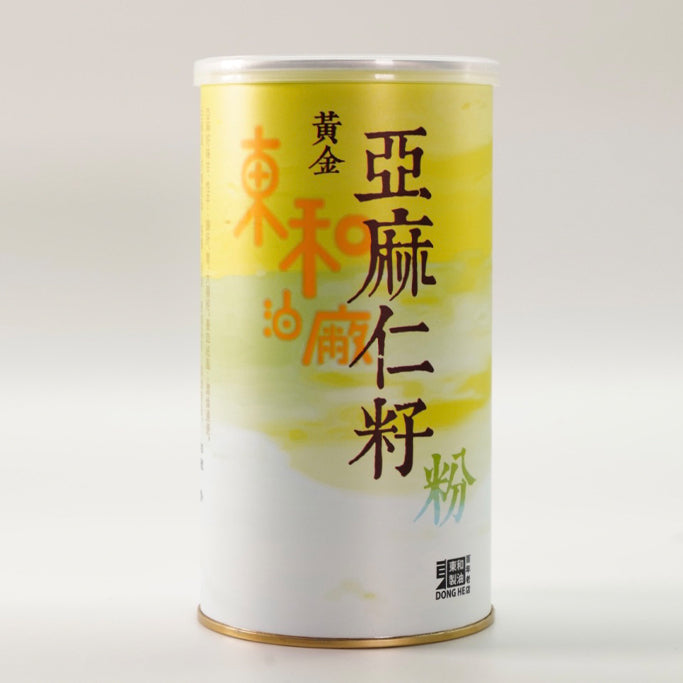 TAIWAN DONGHE Golden Whole-Milled Flaxseed Powder【東和】黃金亞麻仁籽粉[全素] 300g