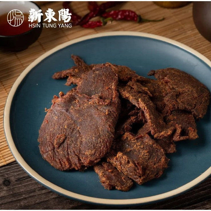 TAIWAN - Beef Jerky (Beef Slice) - Original / Spicy - 新東陽牛肉乾 - 原味/辣味 90g/pack