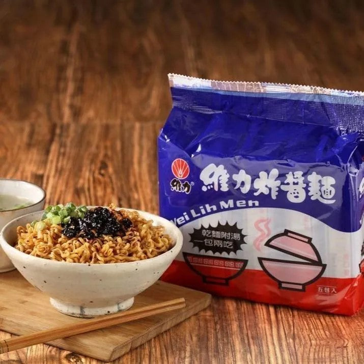 維力炸醬麵 90gx5pack/BagTAIWAN - Wei Lih Fried Sauce Noodles