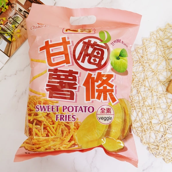 TAIWAN - Chiao-E - SWEET POTATO FRIES - 巧益甘梅薯條 200g/pack
