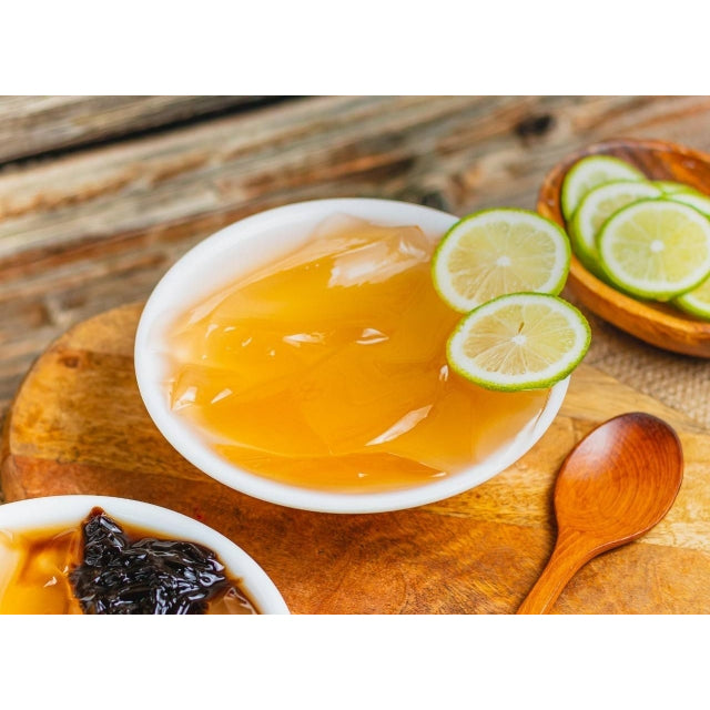 TAIWAN - JELLY POWDER LEMON AIYU FLAVOR - 愛玉凍粉檸檬愛玉風味 80g/pack