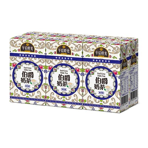 TAIWAN - EARL GREY MILK TEA - 光泉 - 午后時光伯爵奶茶 250mlx6