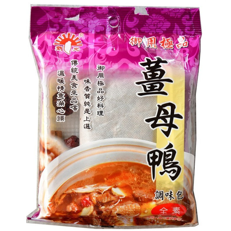 台湾特色薑母鴨調味包 全还原台湾夜市姜母鸭味愫60公克±5公克
