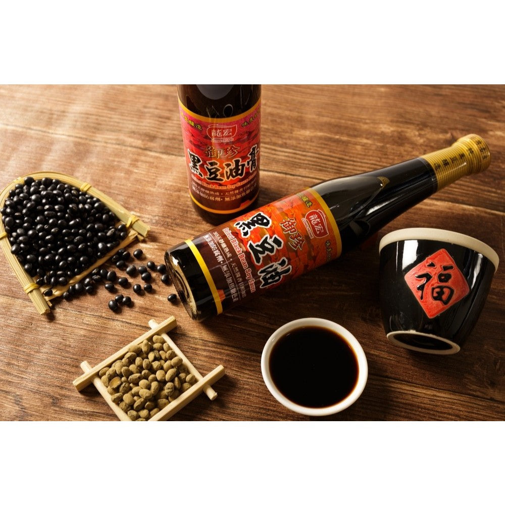 龙宏御珍黑豆油膏 420mlSELECTED BLACK BEAN SOY PASTE 420ML