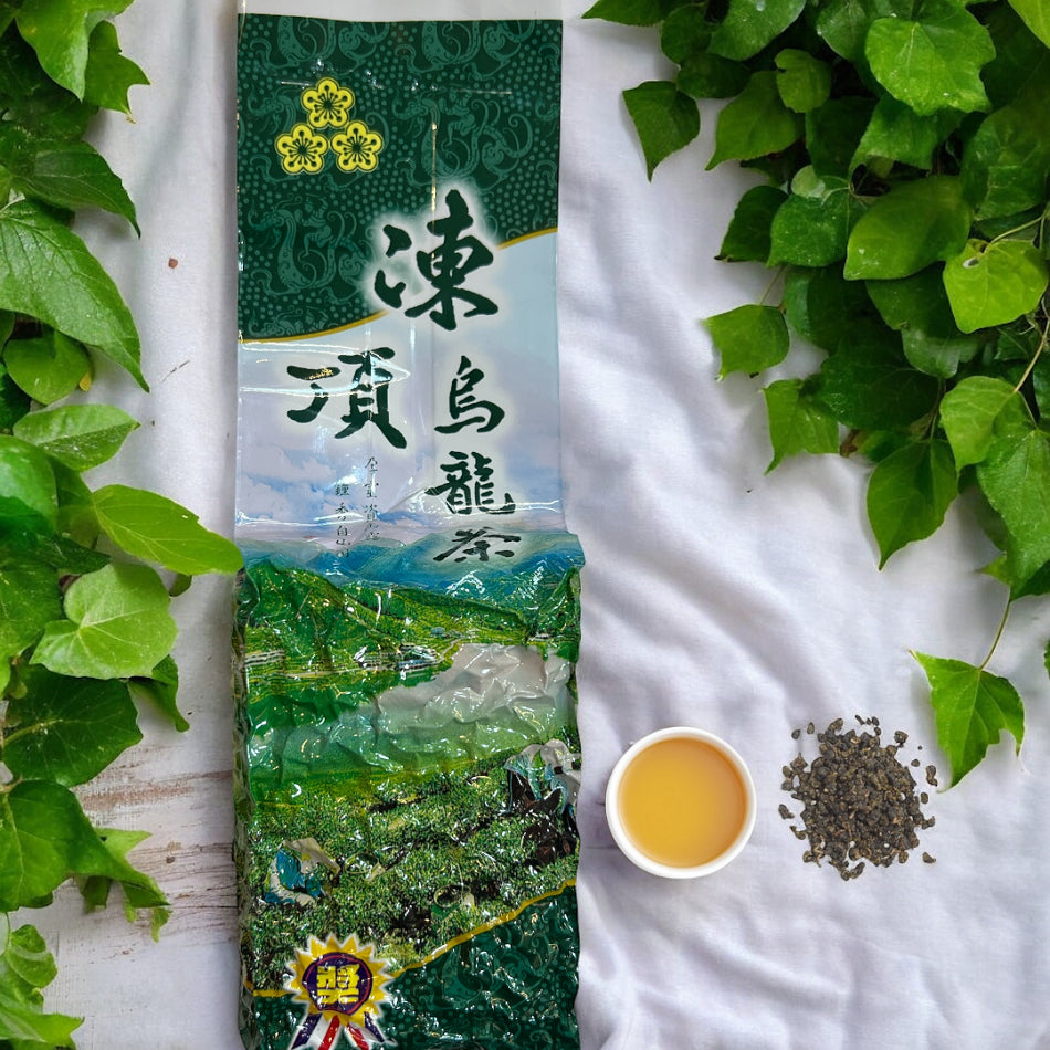 台湾金牌奖冻顶乌龙茶150克TAIWANDONGDING OOLONG TEA LEAF 150g