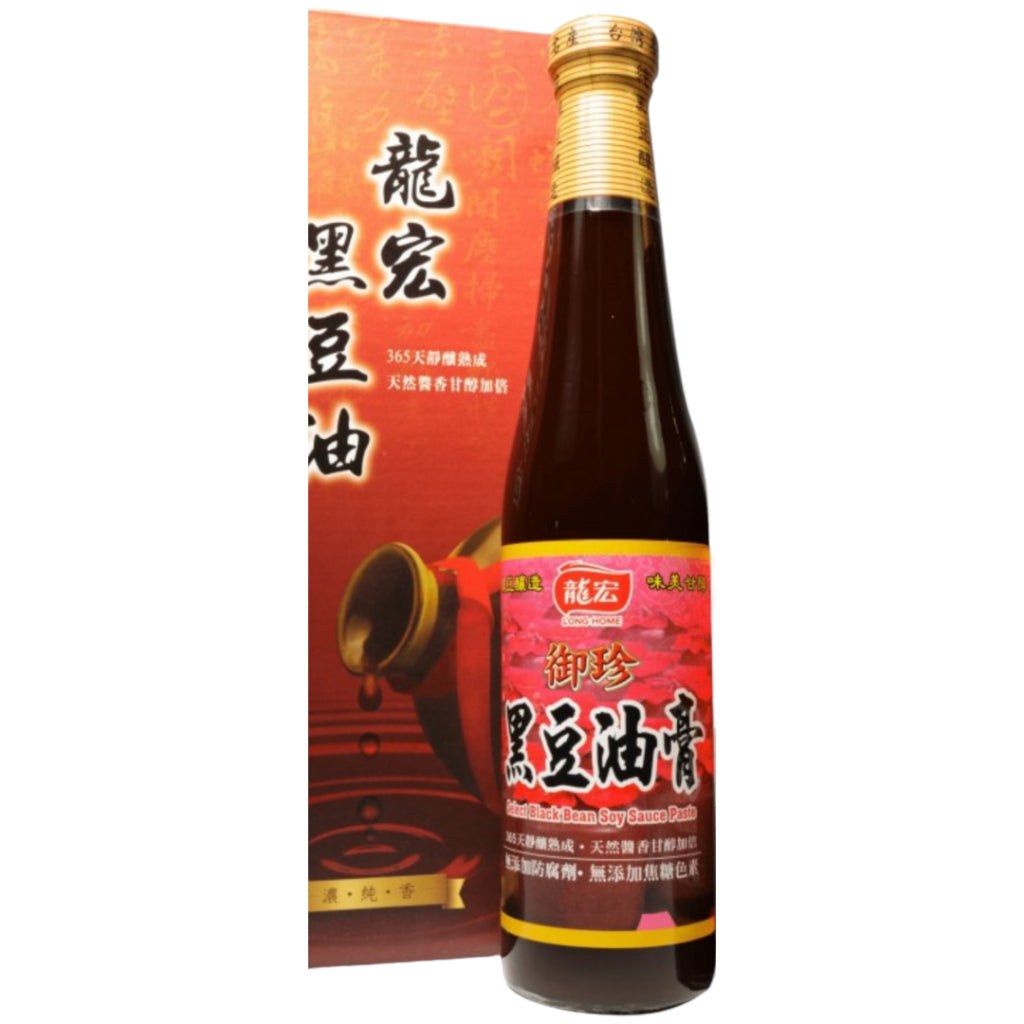 龙宏御珍黑豆油膏 420mlSELECTED BLACK BEAN SOY PASTE 420ML