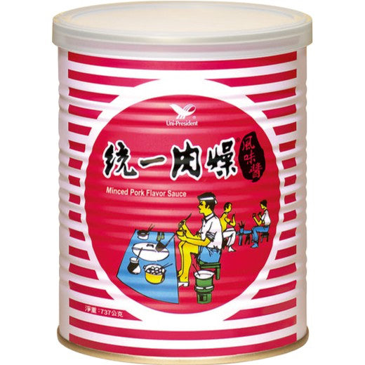 TAIWAN UNI-PRESIDENT MINCED PORK FLAVORED SAUCE 台湾统一肉燥737克